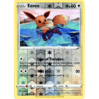 イーブイ（ソード&シールド プロモカードパック第3弾 プロモ絵柄）【リバホロ】 / Eevee - Shining Fates(052/072)