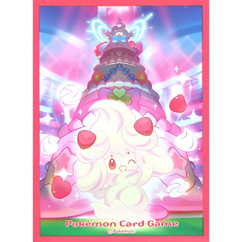 バラ】 日版 ポケセン限定 マホイップ スリーブ (2020) | kinoko's shop
