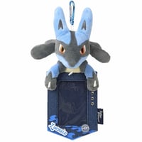 ポケモン 中国ポケモンセンター インディゴプロローグシリーズ ぬいぐるみカードホルダー 【ルカリオ】