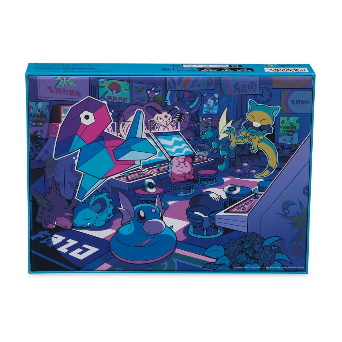 箱潰れの場合がございます】海外ポケセン限定 Night Arcade