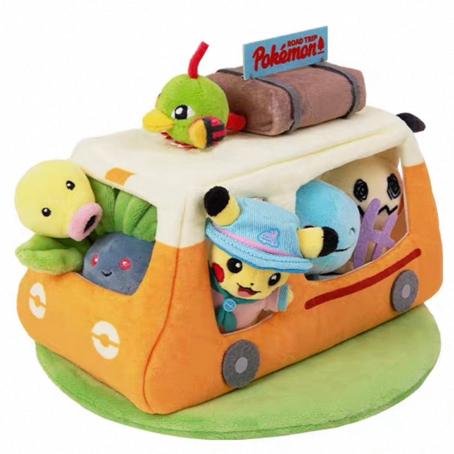 即発送】ポケモン 中国限定 Road Tripキャンプシリーズぬいぐるみ 新品