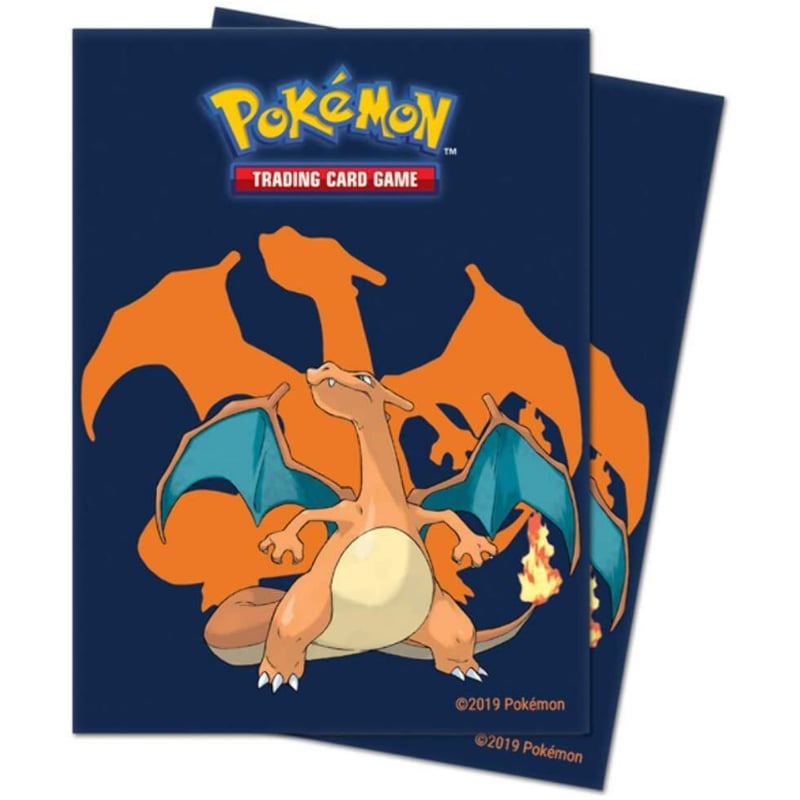 【未開封】デッキシールド カードスリーブ リザードン　チャリザード65枚入 ポケモンカードゲーム 海外限定 デッキシールド スリーブ