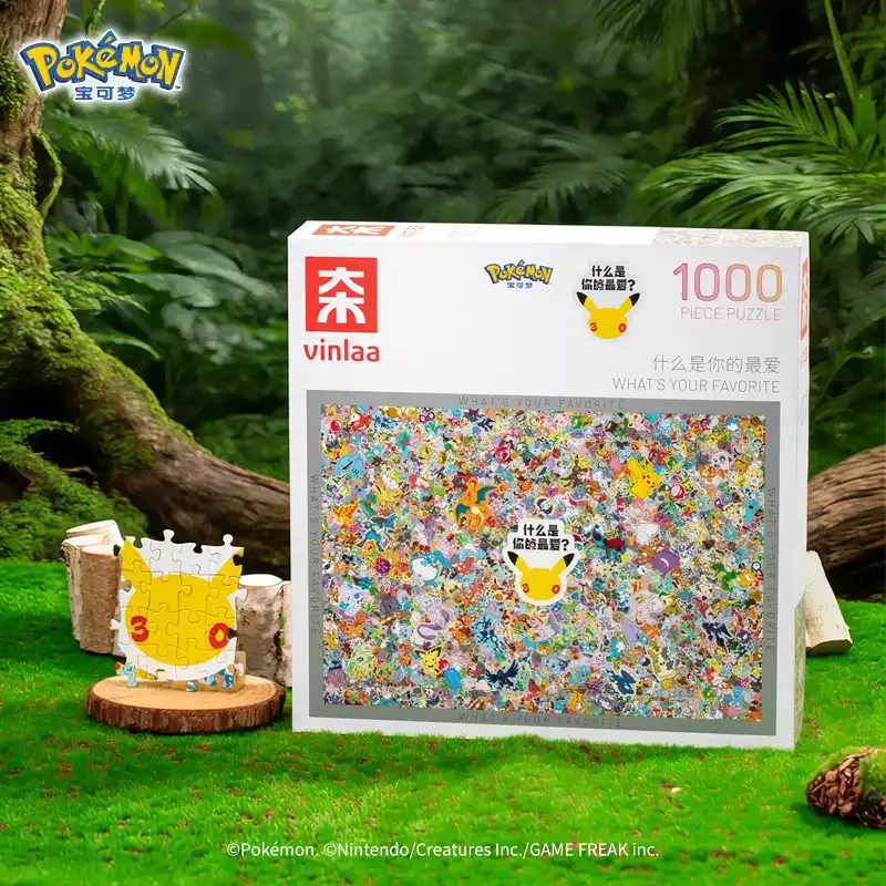 箱潰れの場合がございます】海外ポケモングッズ vinlaa × Pokémon 1000