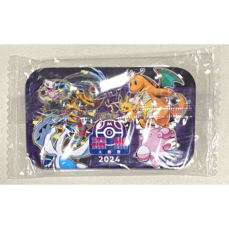 中国大会限定 2024 ポケモン マスターズ深圳 アートイラスト 缶