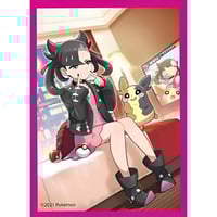 ポケモンセンター限定 スリーブ　メガヤミラミのポンチョを着たピカチュウ デッキシールド『メガヤミラミのポンチョを着たピカチュウ』64枚