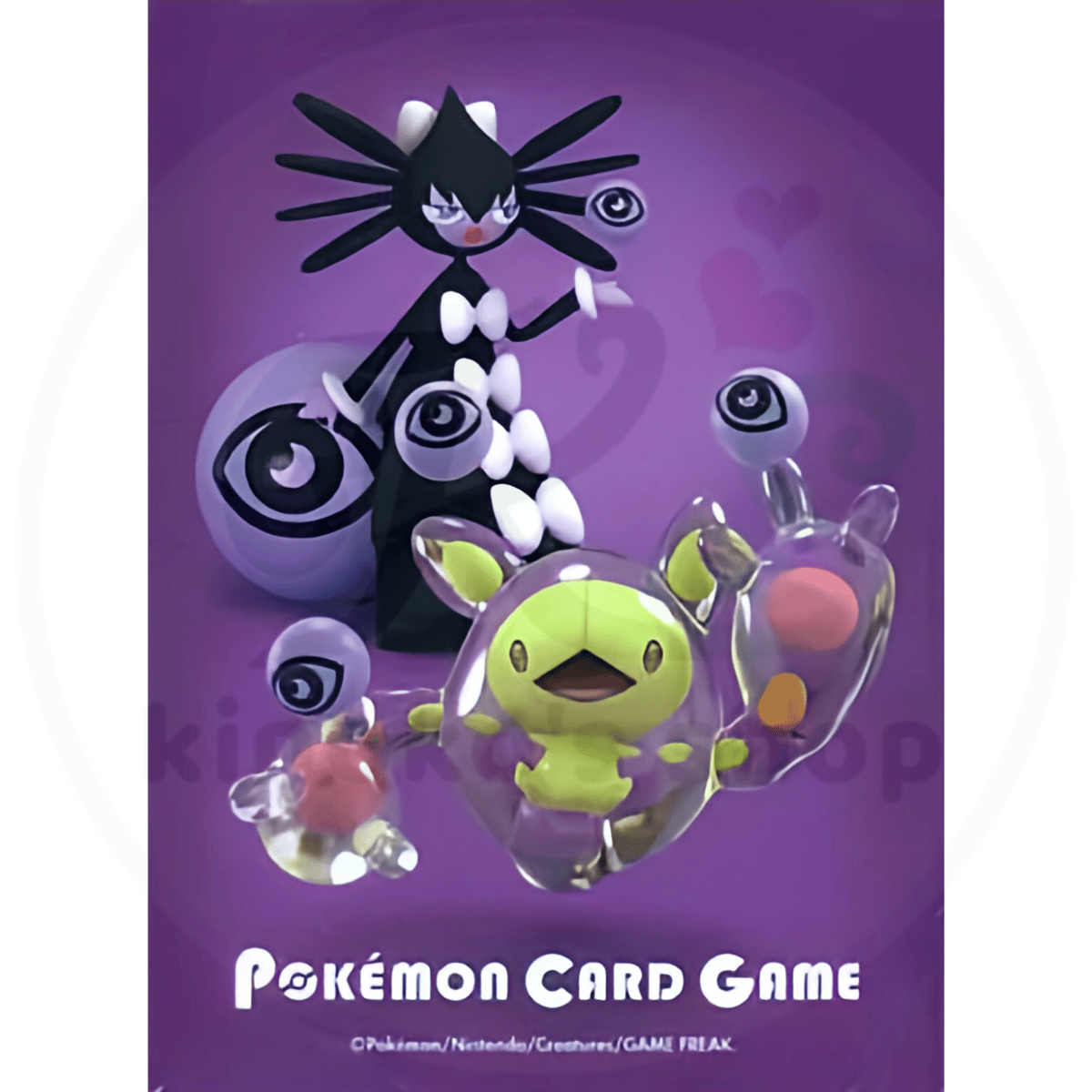 バラ】 日版 ポケセン限定 ゴチルゼル・ランクルス スリーブ バラ】 日版 ポケセン限定 ゴチルゼル・ランクルス スリーブ