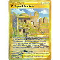 崩れたスタジアム【UR】/ Collapsed Stadium - Lost Origin (215/196)