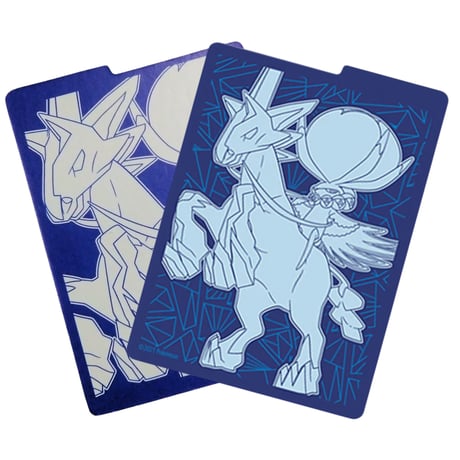 ポケモンカード Chilling Reign Elite Trainer Box 仕切り板 (2枚セット) 【バドレックス（白馬）】
