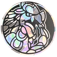 ポケモンコイン (2020)【ジャラランガ】 （シルバークラックドアイスホロ/ Largeサイズ）