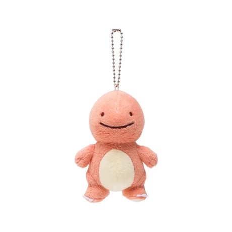 ポケモン 海外ポケモンセンターより輸入 へんしんメタモン ぬいぐるみ/ボールチェーン付きマスコット (ピカチュウ/ピッピ/ヒトカゲ/ゼニガメ/フシギダネ)