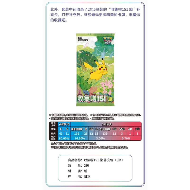 ポケモンカード 中国簡体版 カードイラスト立体化ランダムフィギュア