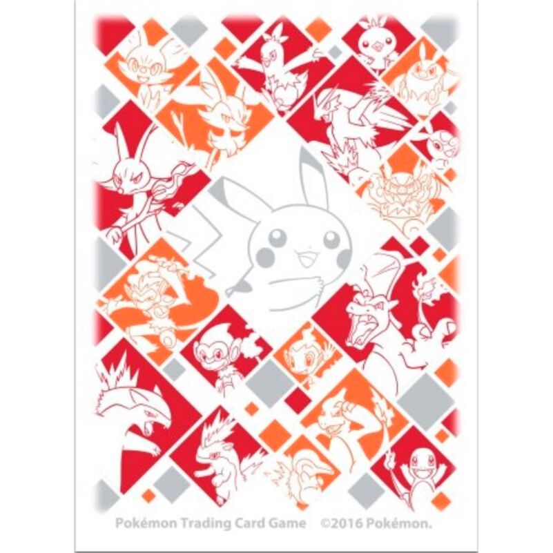 バラ】 海外ポケセン限定 Just My Type: Fire （赤） スリーブ