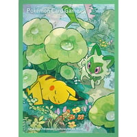 【バラ】日版 ポケセン限定 ピカチュウ&ニャオハ【グリーン】（2025）