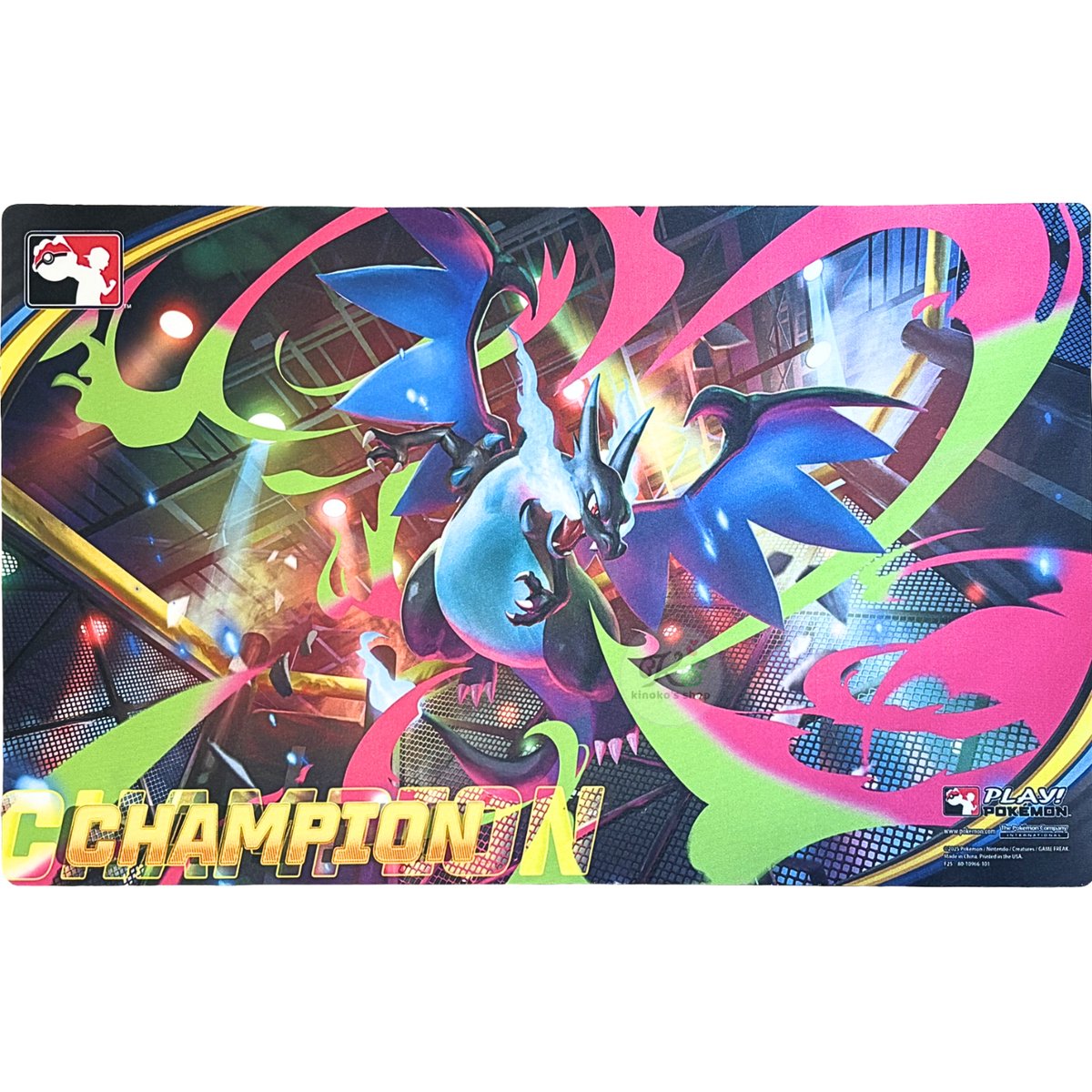 ポケモンカード 2025 League Cup メガリザードンX プレイマット | kinok