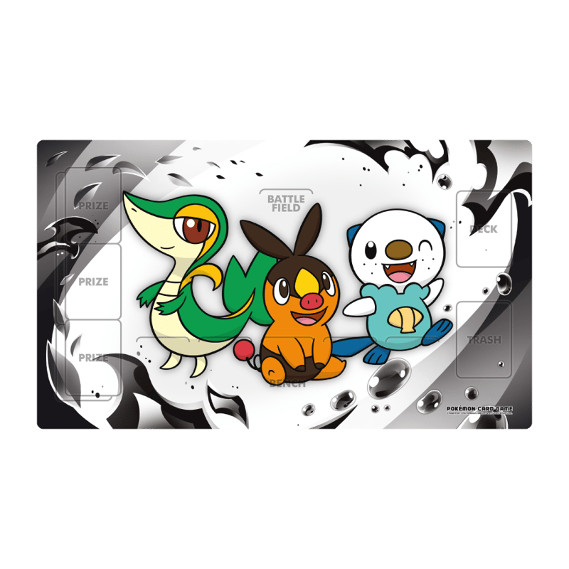 韓国限定 ポケモンカード イッシュ 御三家 プレイマット