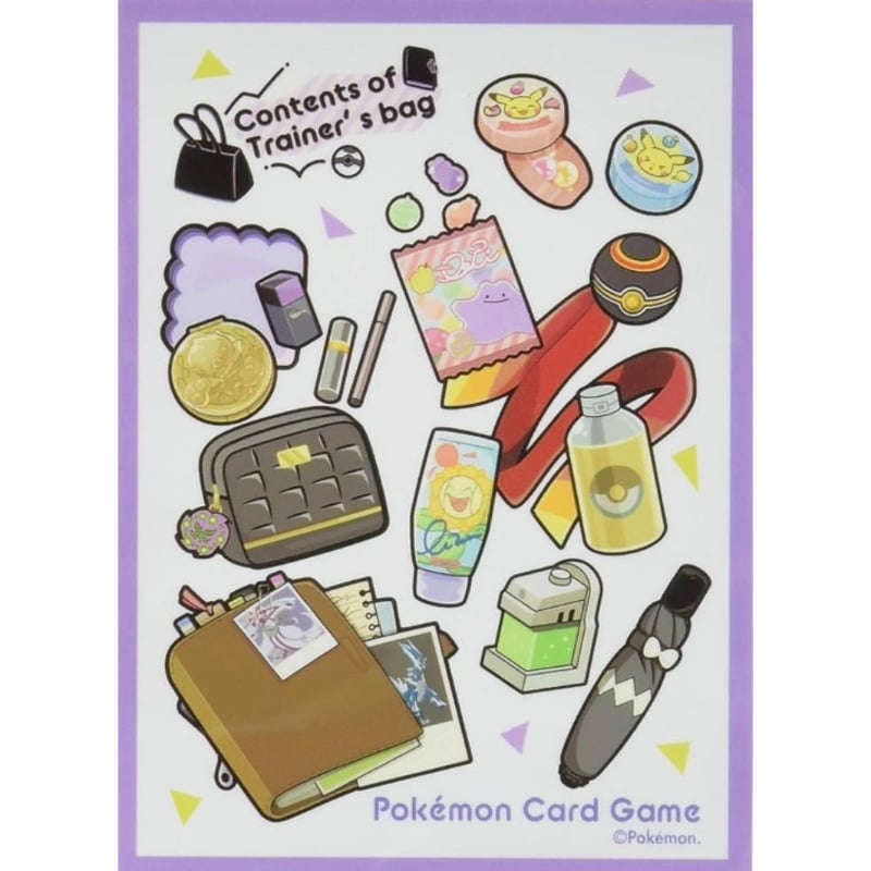 バラ】 日版 ポケセン限定 Contents of Trainer's bag PL (20
