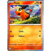 ポカブ 【ホリゾンタルホロ】 / Tepig - Miscellaneous Cards & Products (011/086)