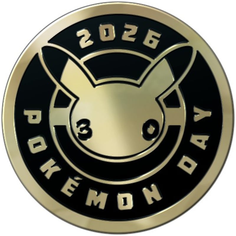 ポケモンコイン (2026)【Pokemon Day 2026 ピカチュウ30周年ロゴ】 |