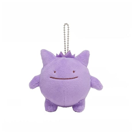 ポケモン 海外ポケモンセンターより輸入 へんしんメタモン ボールチェーン付きマスコット (ゲンガー/ミュウ/コイキング/ロコン/ルカリオ他)