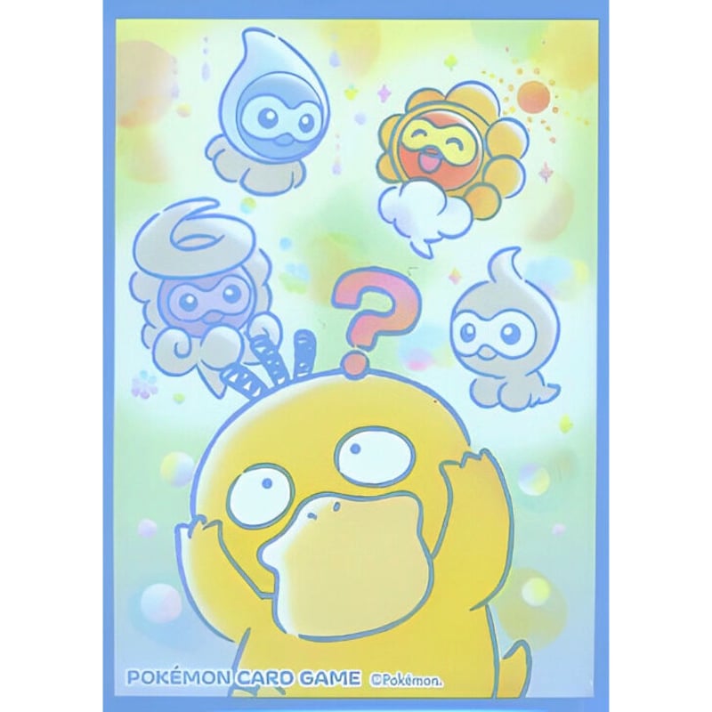 バラ】 日版 ポケセン限定 コダックはノーてんき。 スリーブ バラ】 日版 ポケセン限定 コダックはノーてんき。 スリーブ