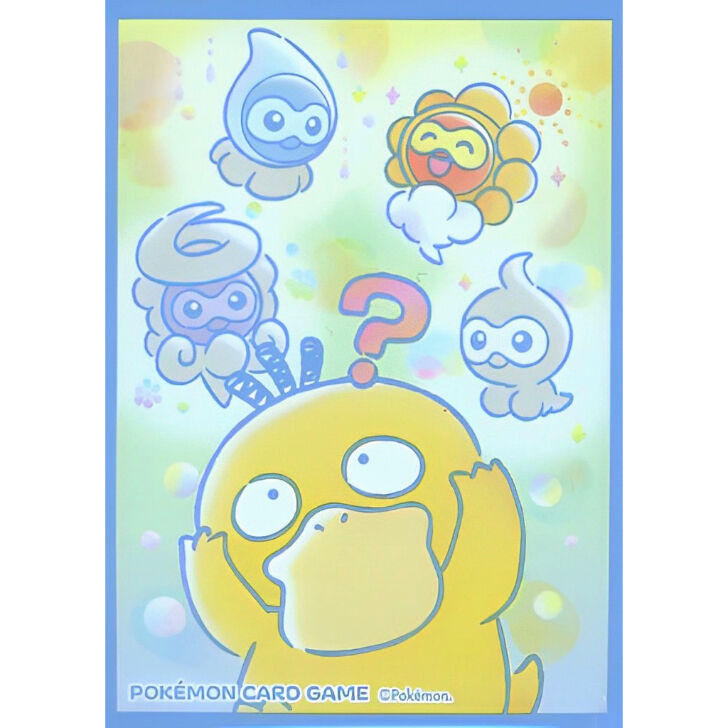 バラ】 日版 ポケセン限定 コダックはノーてんき。 スリーブ (2020