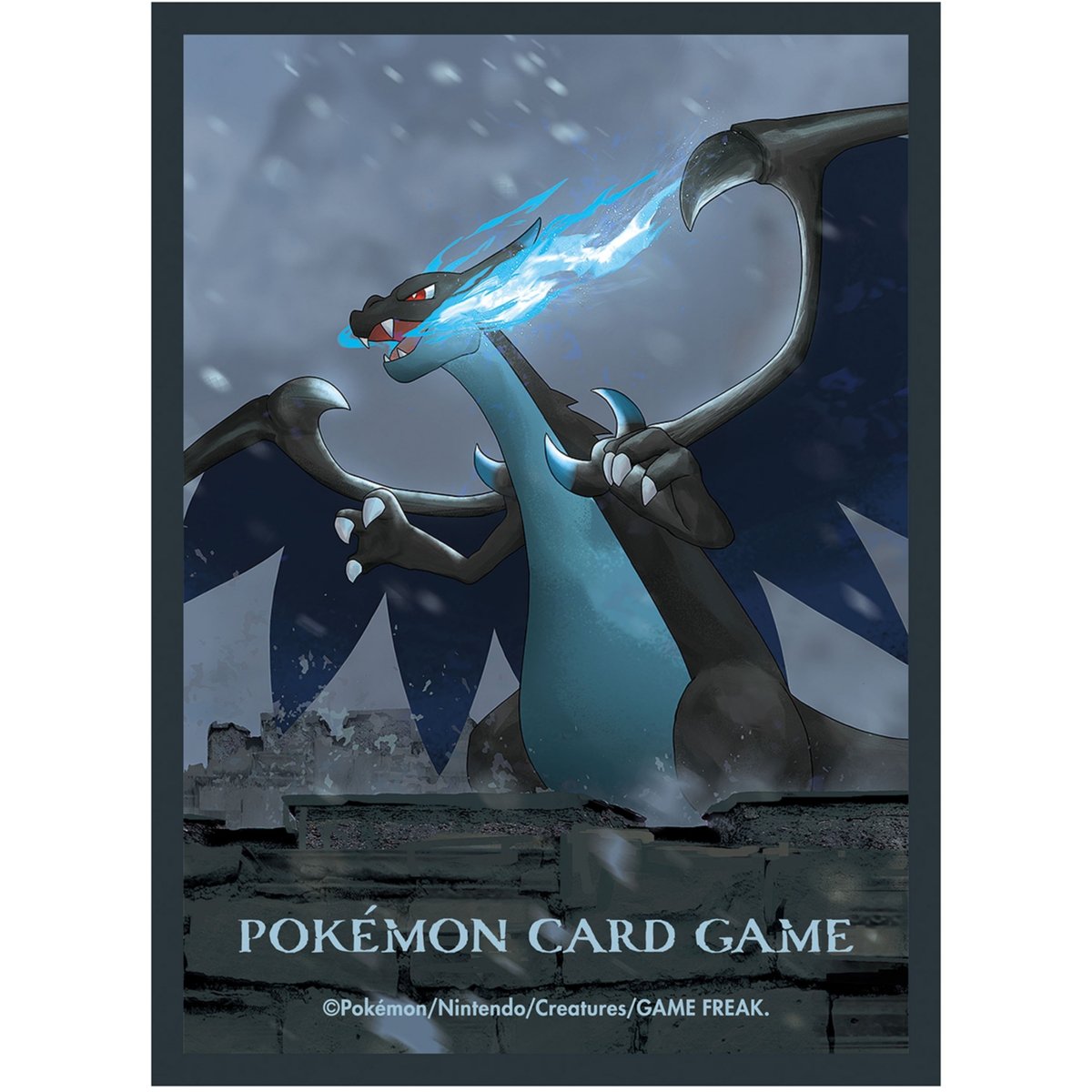 バラ】日版 ポケセン限定 メガリザードンX 古城（2025