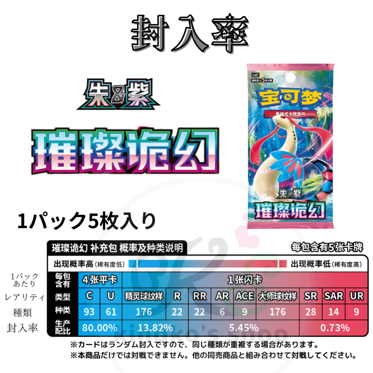 箱潰れの場合がございます】 中国簡体版 ポケモンカード 璀璨诡幻 1BOX