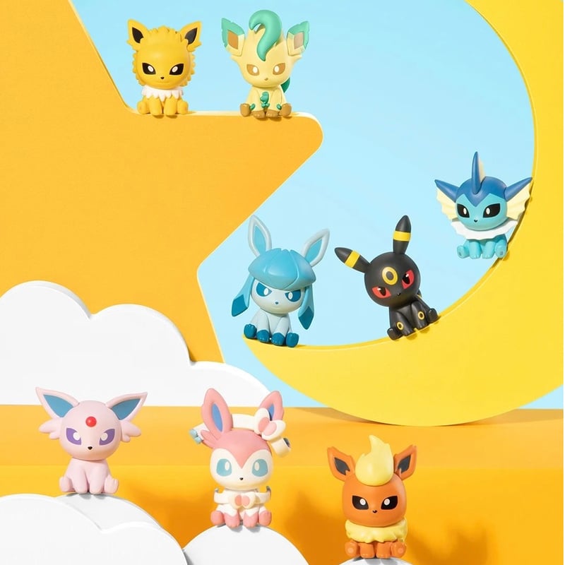 海外ポケモングッズ ポケモン × Funism 小さな奇遇 マスコット【8個