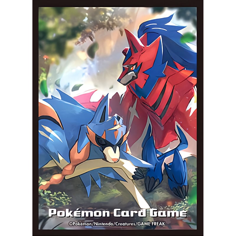 バラ】 日版 ポケセン限定 ザシアン＆ザマゼンタ（れきせんのゆうしゃ