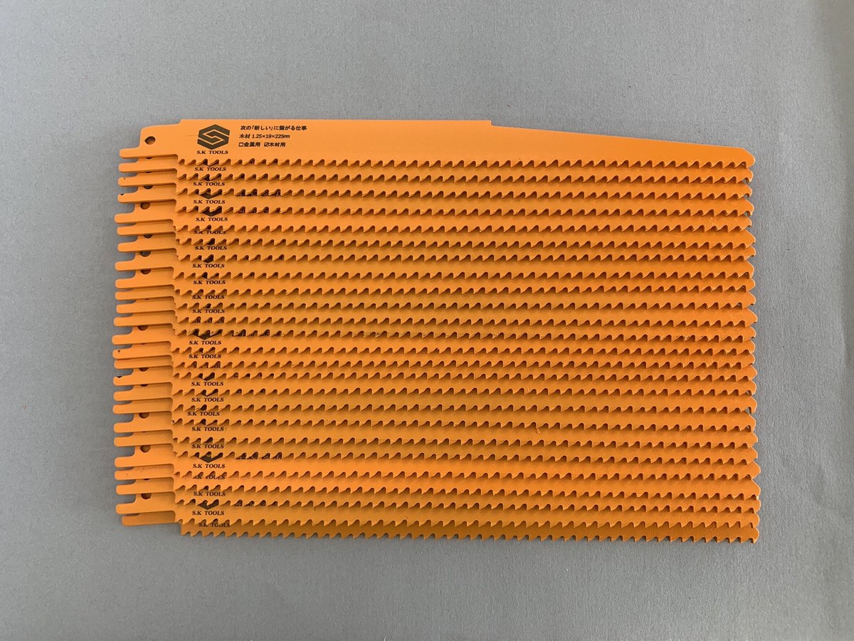 【新品】セーバーソー 100本組 レシプロソー 替刃 木工 枝切り ブレード Amazon.co.jp: TOLESA レシプロソー替刃 枝切り用 木工用