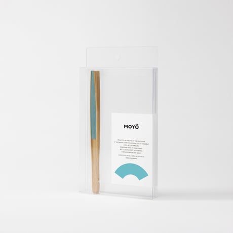 FOLDING FAN/PALE BLUE