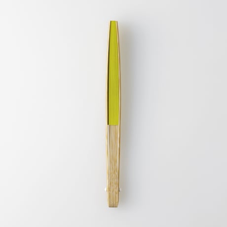 FOLDING FAN/YELLOW