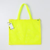 LAUNDRY TOTE BAG/YELLOW