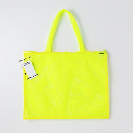LAUNDRY BAG TOTE/YELLOW
