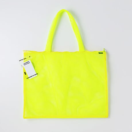LAUNDRY TOTE BAG/YELLOW