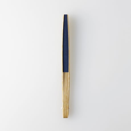 FOLDING FAN/NAVY