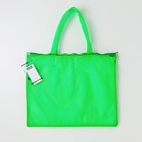 LAUNDRY TOTE BAG/GREEN