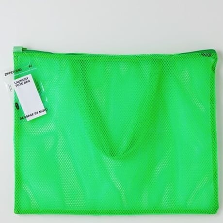 LAUNDRY TOTE BAG/GREEN