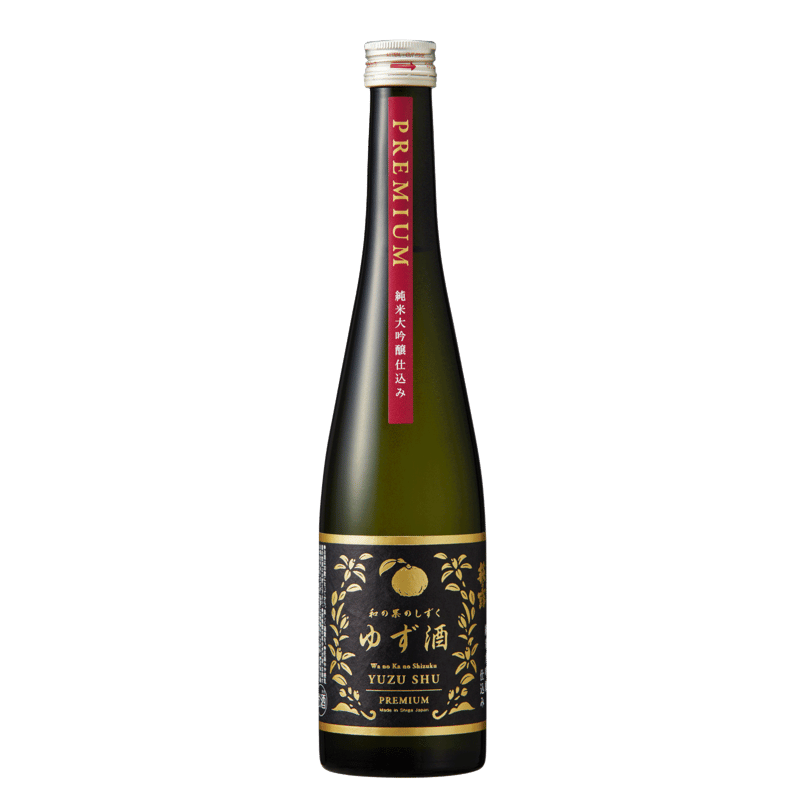 和の果のしずく PREMIUM ゆず酒 500ml | 萩乃露 ONLINE STORE