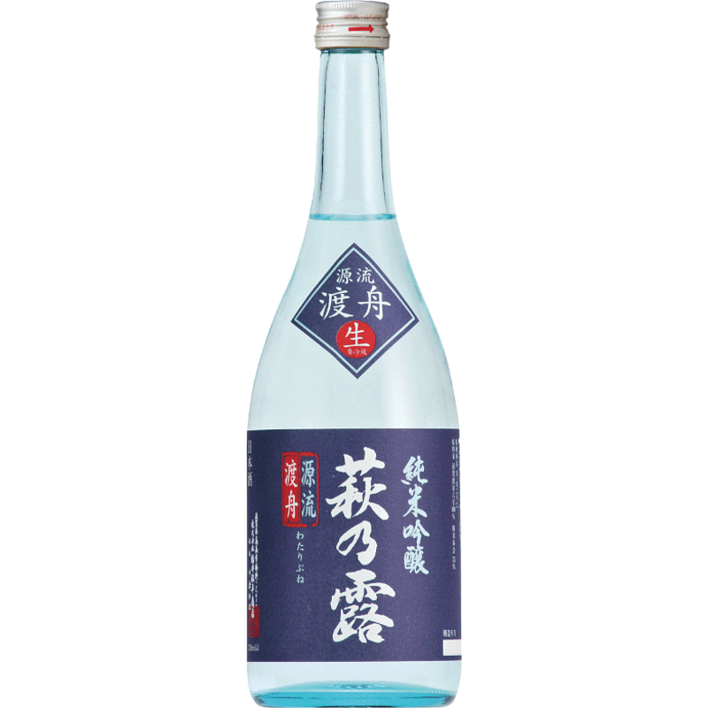 純米吟醸 源流 渡舟(無ろ過生原酒)720ml | 萩乃露 ONELINE STORE 純米吟醸 源流 渡舟(無ろ過生原酒)720ml | 萩乃露 ONELINE STORE