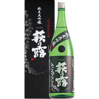 純米大吟醸 黒ラベル 1.8L（専用カートン入り）