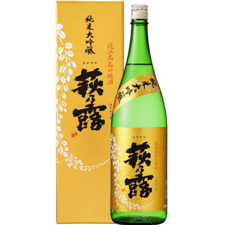 純米大吟醸 金ラベル 1.8L（専用カートン入り）