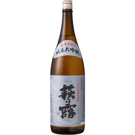 純米大吟醸 白銀ラベル 1.8L（カートンなし）