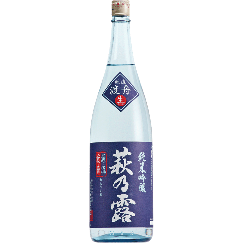 純米吟醸 源流 渡舟（無ろ過生原酒） 1.8L | 萩乃露 ONELINE STORE