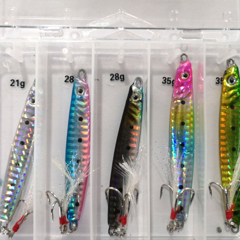 ラスタージグセット 21g・28g・35g 5カラー入り | 漁人楽 釣具店