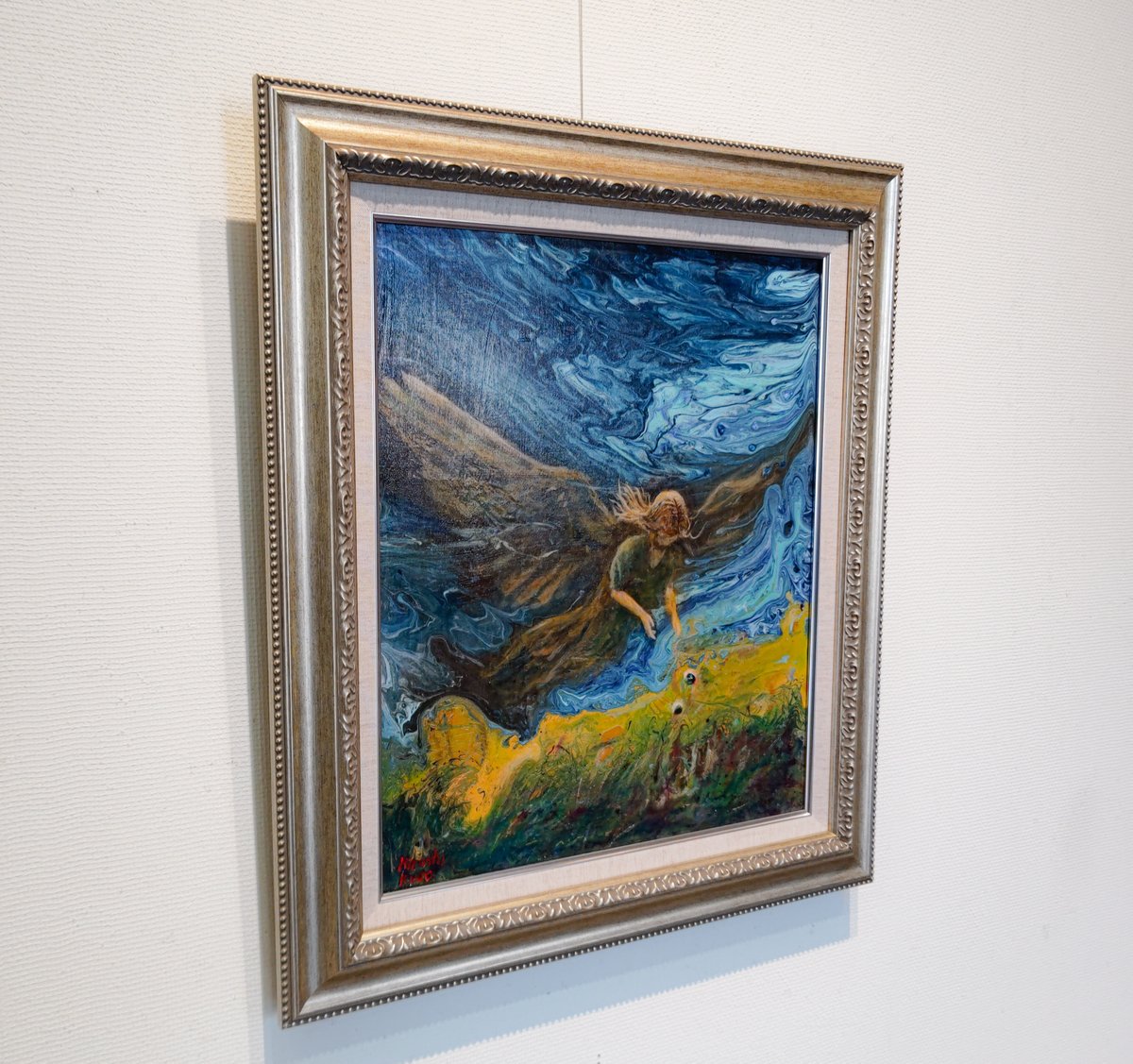 天使」【額付】工藤ひろし | -GALLERY RICERCA-ギャラリーリチェルカ