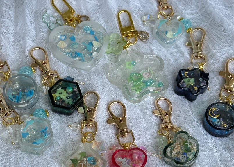 シャカシャカキーホルダー♡お客♡オーダー品 b1215622ca8cf696d6718d3142770a