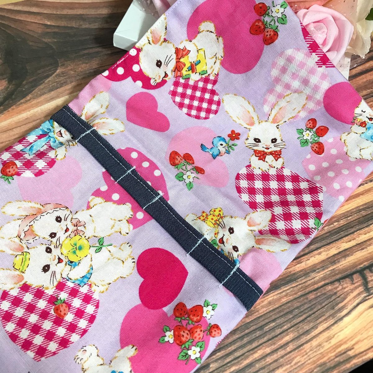 レトロうさぎ 移動ポケット | REKA ♡ Handmade Shop🛒𓈒𓏸