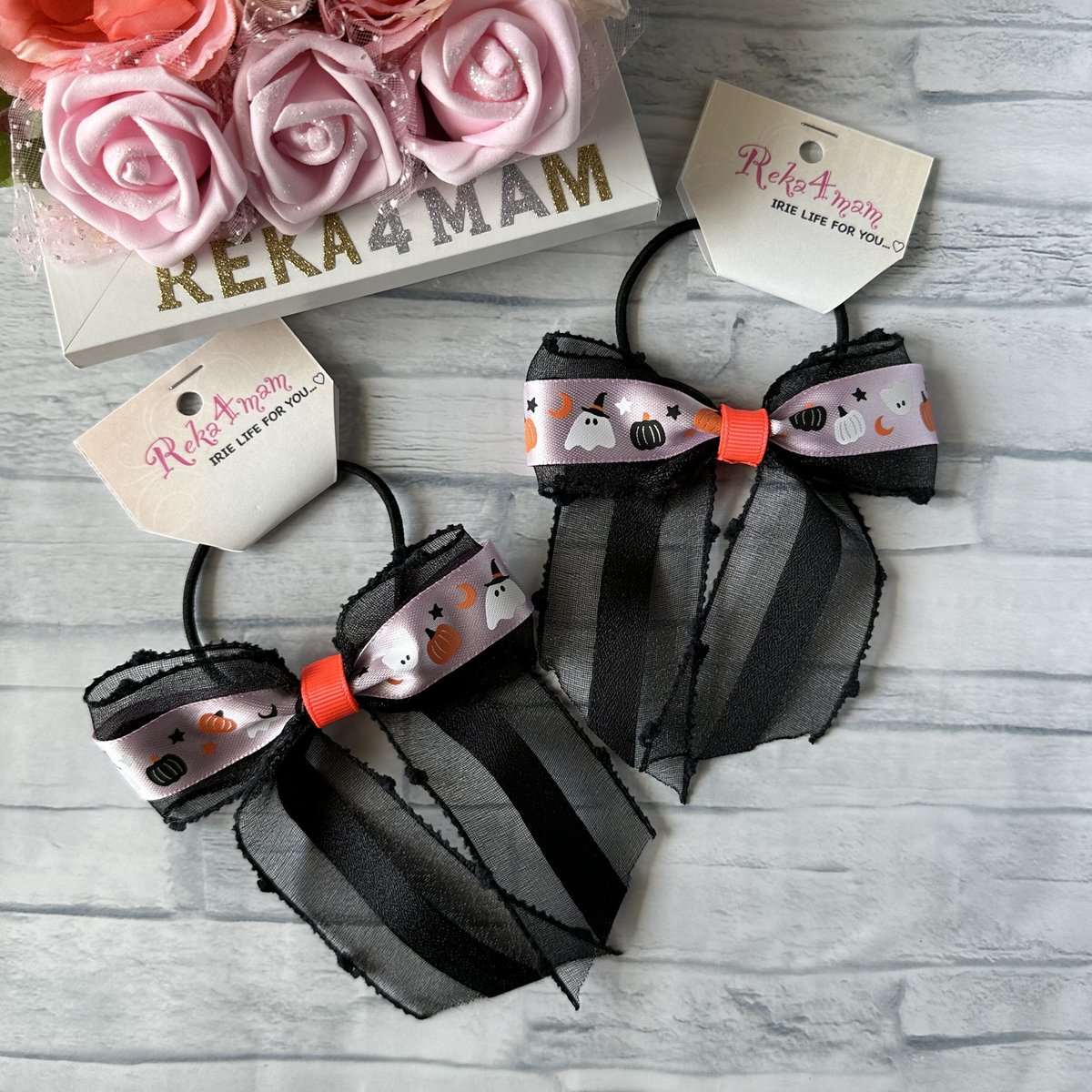 ヨウム レジンヘアゴム ハロウィンヨウム2 ヨウム レジンヘアゴム