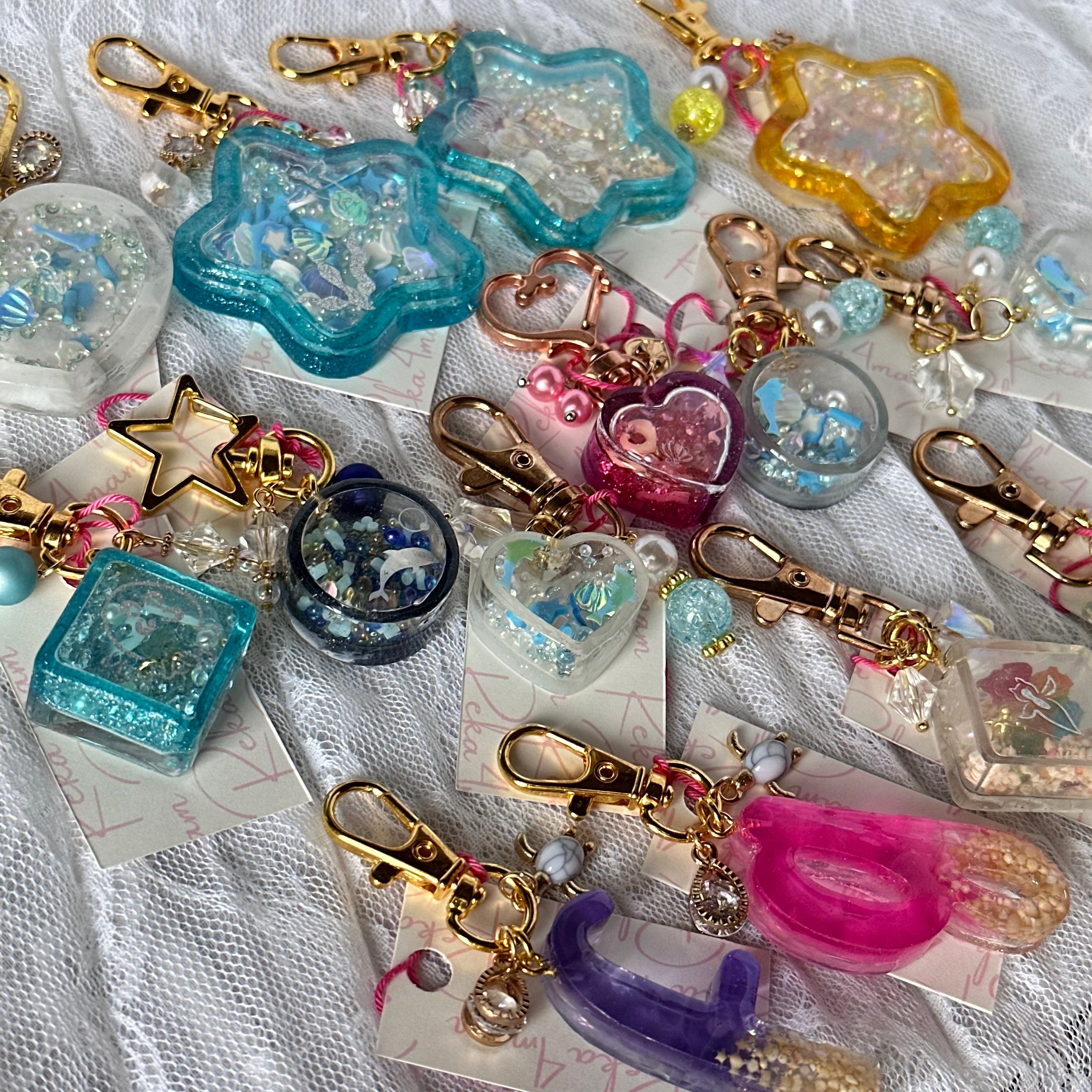 レジン キーホルダー 海シリーズ | REKA ♡ Handmade Shop🛒𓈒𓏸